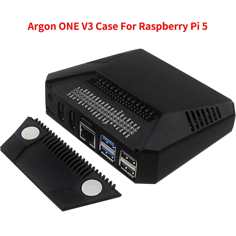Argon One V3 M.2 Nvme Case - Алюминиевый корпус Argon ONE V3, защитная