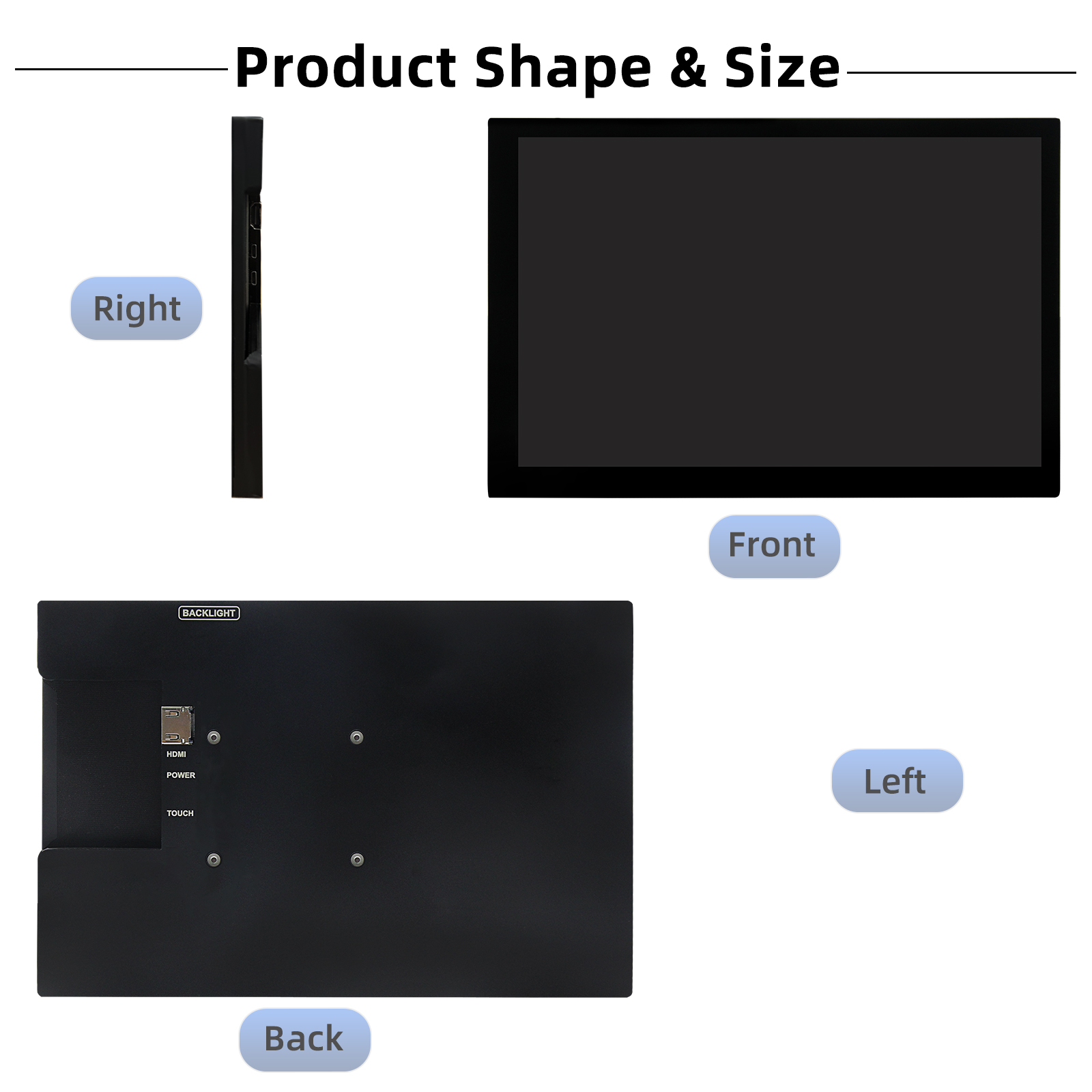 10,1 дюймовый емкостный сенсор – обзор и цена Raspberry Pi 10.1 Inch Capacitive Touch Screen Ips