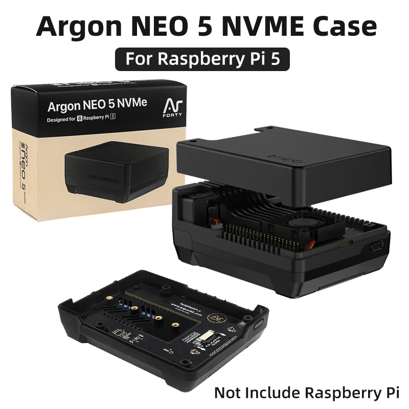 Корпус Argon NEO 5 M.2 NVME PC – обзор и цена Argon One V3 M.2 Nvme Case